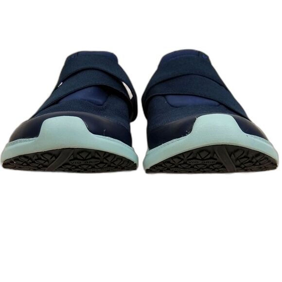 Vionic Navy Blue Marlene Pro Service Slip Resistant Sneakers Velcro 8 1/2 WIDE - Picture 8 of 13